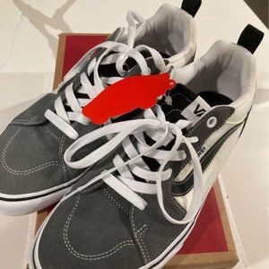 Vans Filmore Pewter/White-Black Size 9